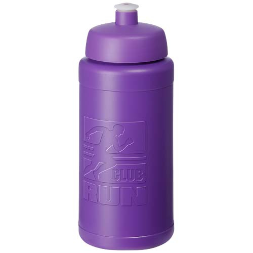 Bouteille de sport promotionnelle 500ml Rise Baseline Violet et Violet